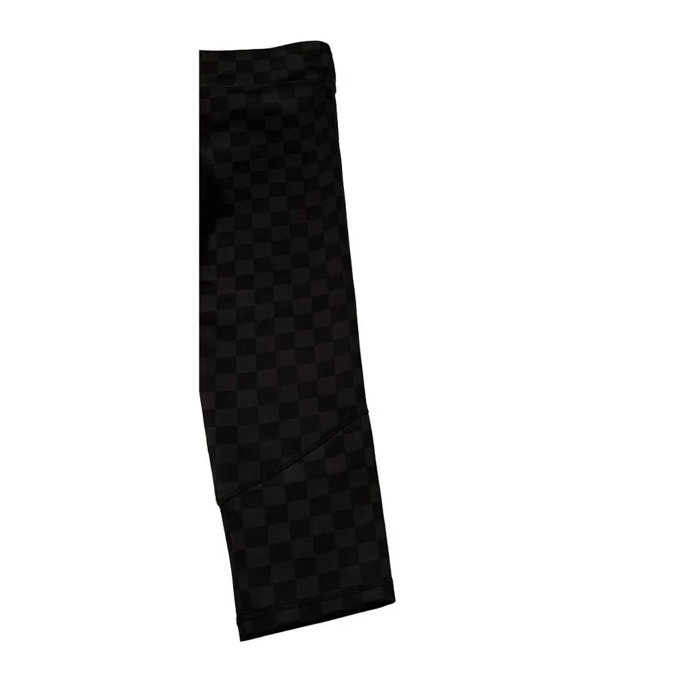 UMBRO Pants Jr. Women's Checkered Straight Leg Yoga Capri Stretch Black Gray XL - Picture 12 of 13